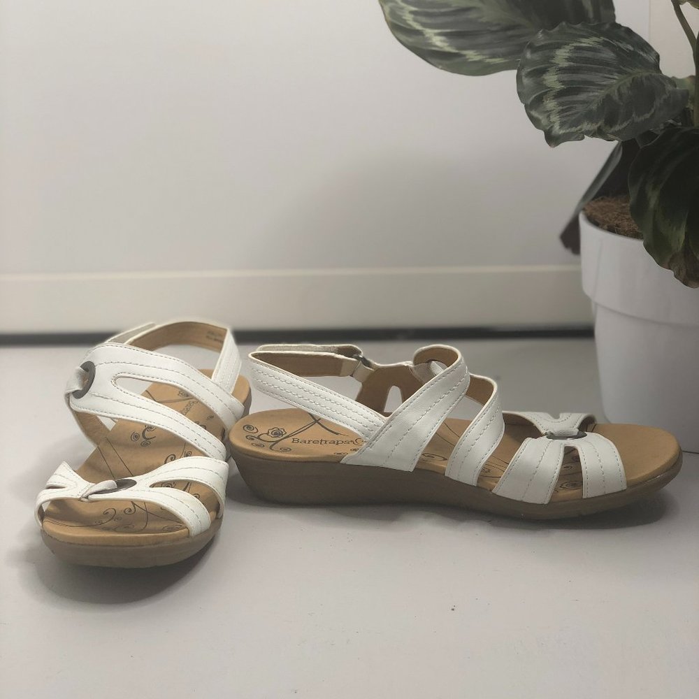 BareTraps White Jollity Sandal